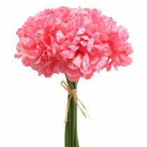 položky Umělý karafiát růžový 25cm 7ks Umělá rostlina jako skutečná!