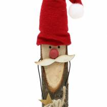 položky Deco Santa Claus dřevo 21cm 2ks