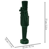 položky Figurka Louskáčka, stojící, vánoční dekorace, vločková, 77 cm