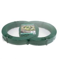 položky Květinové pěnové aranžmá do auta dvojitý kroužek 55×39cm H6cm 1 kus