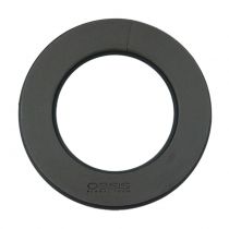 Květinový pěnový věnec prsten černý Ø30cm 2ks