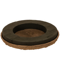 položky Květinový pěnový kroužek s podstavcem OASIS® Renewal® Floral Foam Biolit® 38 cm 2 ks