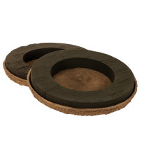 položky Květinový pěnový kroužek s podstavcem OASIS® Renewal® Floral Foam Biolit® 38 cm 2 ks