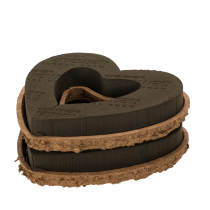 položky Pěnová květinová výplň ve tvaru srdce OASIS® Renewal® Floral Foam Biolit® 27 cm 2 ks