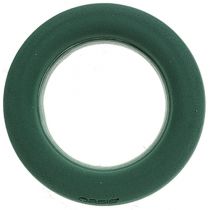 Květinový pěnový prsten Zelený věnec pěnový Ø42cm 2ks
