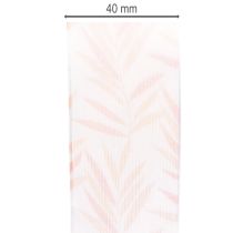 položky Organzová stuha, šifonová stuha, džungle oranžová, 40 mm, 15 m