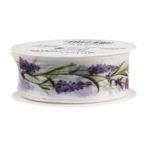 položky Organzová stuha šifonová stuha ozdobná stuha levandule 40mm 20m