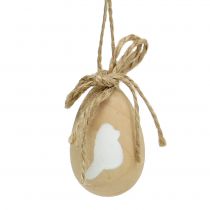 Velikonoční vajíčka dřevěná s motivy 8ks