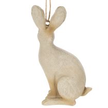 položky Figurka velikonočního zajíčka na zavěšení Velikonoční dekorace polyresin V9,5cm 4ks