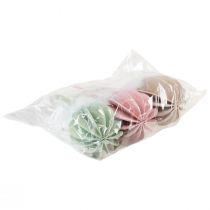 položky Velikonoční dekorace na stůl zajíček dřevěný zajíček barevný 5,5×15cm 3 ks