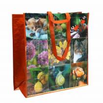 Nákupní taška s plastovými uchy na piknik 45×20×44cm