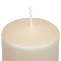 PURE sloupová svíčka Béžové svíčky Wenzel 90/60mm