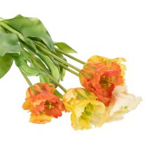 položky Umělé tulipány pro stylovou dekoraci obývacího pokoje a jarní příležitosti, 53 cm