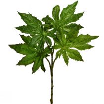 položky Listy papáje umělá deko větev umělá rostlina zelená 40cm