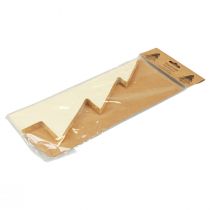 položky Papírová vánoční stromeček papírová vánoční stromeček krémově zlatá V30cm