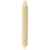 položky Papírová šňůra drát omotaný Ø0,8mm 22m přírodní