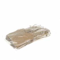 položky Papírová cedulka na dárky 9,5/8cm 100 ks