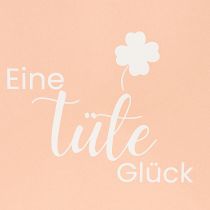 položky Dárková taška s potiskem "Pytel štěstí" pro krásné dárky, 12 cm, 12 kusů
