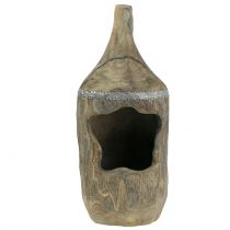 položky Dekorativní plastika Paulownia dřevo Ø15cm V39cm