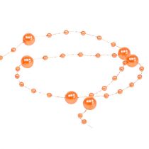 položky Perlový náhrdelník Orange 6mm 15m