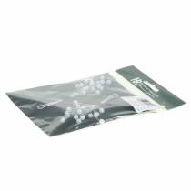 položky Perlová větev bílá L18cm 2 ks