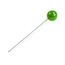 položky Špendlíky s perleťovou hlavou Apple Green Ø10mm 60mm
