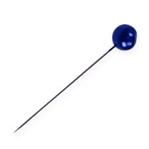 položky Špendlíky s perlovou hlavou modré Ø10mm 60mm