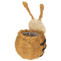 položky Květináč ve tvaru včely jako dekorativní květináč pro hravý interiérový design, jaro a léto, 24 cm, 2 kusy