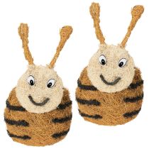položky Květináč ve tvaru včely jako dekorativní květináč pro hravý interiérový design, jaro a léto, 24 cm, 2 kusy