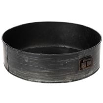 položky Květináč, dekorativní pekáč, odnímatelná forma na sázení, kovová dekorace Ø24cm V7,5cm