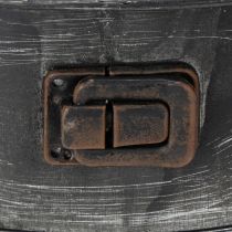 položky Květináč, dekorativní pekáč, odnímatelná forma na sázení, kovová dekorace Ø24cm V7,5cm
