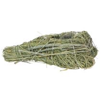 položky Dekorativní srdce z přírodní trávy s fóliovou vložkou, 14 cm, 2 kusy