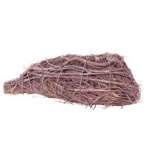 položky Dekorativní srdce z větviček s výsadbovou fólií, 20 cm, 2 kusy