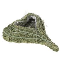 položky Přírodní květinové srdce s fólií pro květinářství, 25 cm