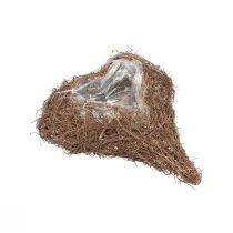 položky Rostlinné srdce réva srdce miska na rostlinu Salim přírodní 21×20,5×6cm