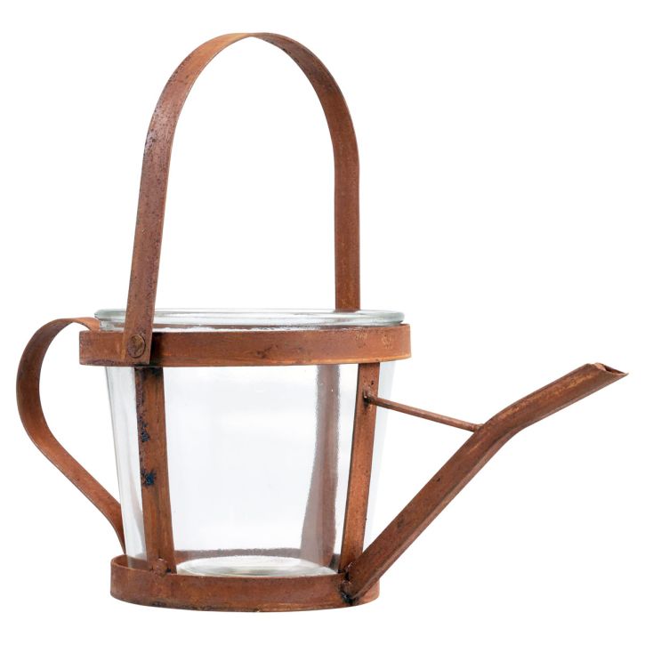 Konev dekorace lucerna květináč zahradní dekorace rez 29cm