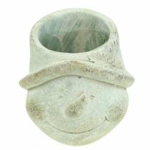 položky Hlava květináče sněhulák Ø11cm V11,5cm 2ks