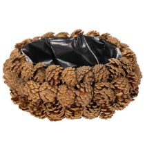 položky Kulatá miska na výsadbu borových šišek, 30 cm