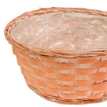 položky Košík na rostliny kulatý Ø25cm oranžová, žlutá, zelená 6 ks
