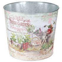 položky Květináč květináč kulatý kovový Fresh Garden H21cm