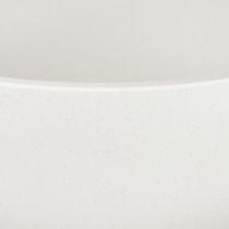 položky Plastový květináč kulatý, bílý, Ø25cm, výška12cm