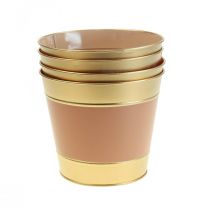 položky Květináč květináč kovový Ø17cm V14,5cm 4ks