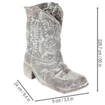 položky Dekorativní kovbojské boty, boty na pěstování 24 cm