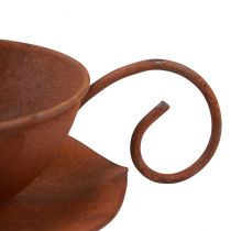 položky Rostlinný šálek s podšálkem vintage rez Ø17,5cm V6cm