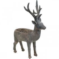 Květináč na rostliny jelen dekorativní květináč sob V39,5cm