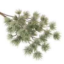 položky Umělá jedlová větev, velká borovicová větev pro zimní dekoraci, 55 cm, 3 kusy