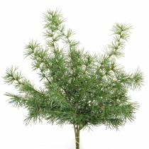 Umělá borovicová větev zelená 53cm 3ks