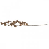položky Dekorativní větvový platan s plody Podzimní dekorace Umělý platan Hnědý L82cm Ø2-4cm