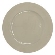 položky Nabíjecí deska Ø33cm platinově šedá