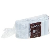 položky Plisované manžety bílé 10,5cm 100 kusů